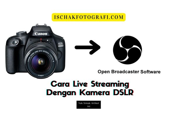 Cara Live Streaming dengan Kamera DSLR Dan Multi Camera Pakai OBS